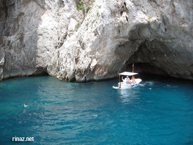A scene from the Capri Island, Italy