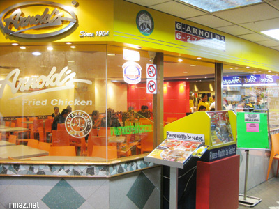 Arnold's Fried Chicken, City Plaza, Singapore