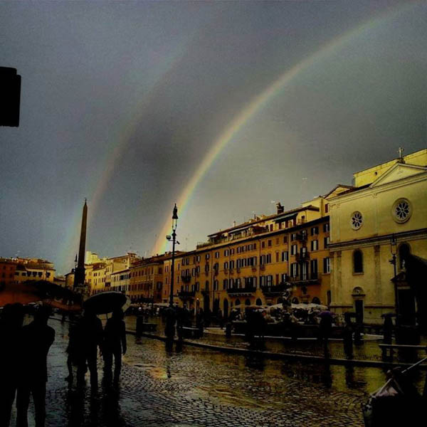 rinaz.net rainbow in Rome