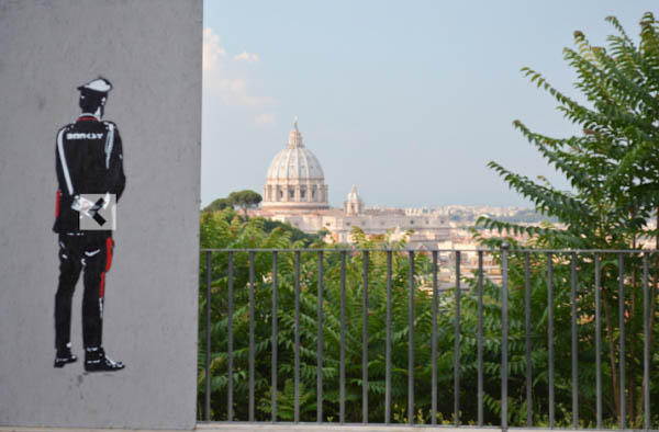 rinaz.net Banksy in Rome
